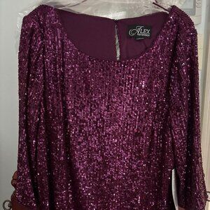 Sequin Evening Top